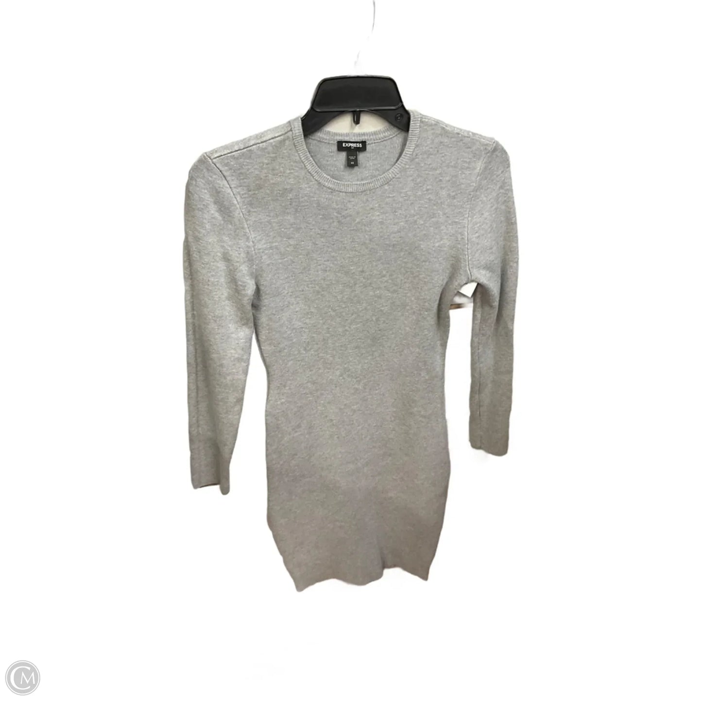 Dress Casual Short By Express In Grey, Size: Xs