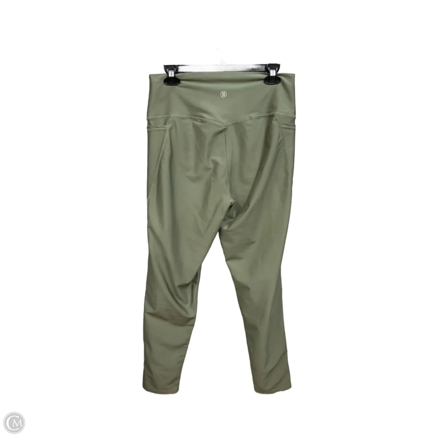 Athletic Leggings By Sage In Green, Size: Xl