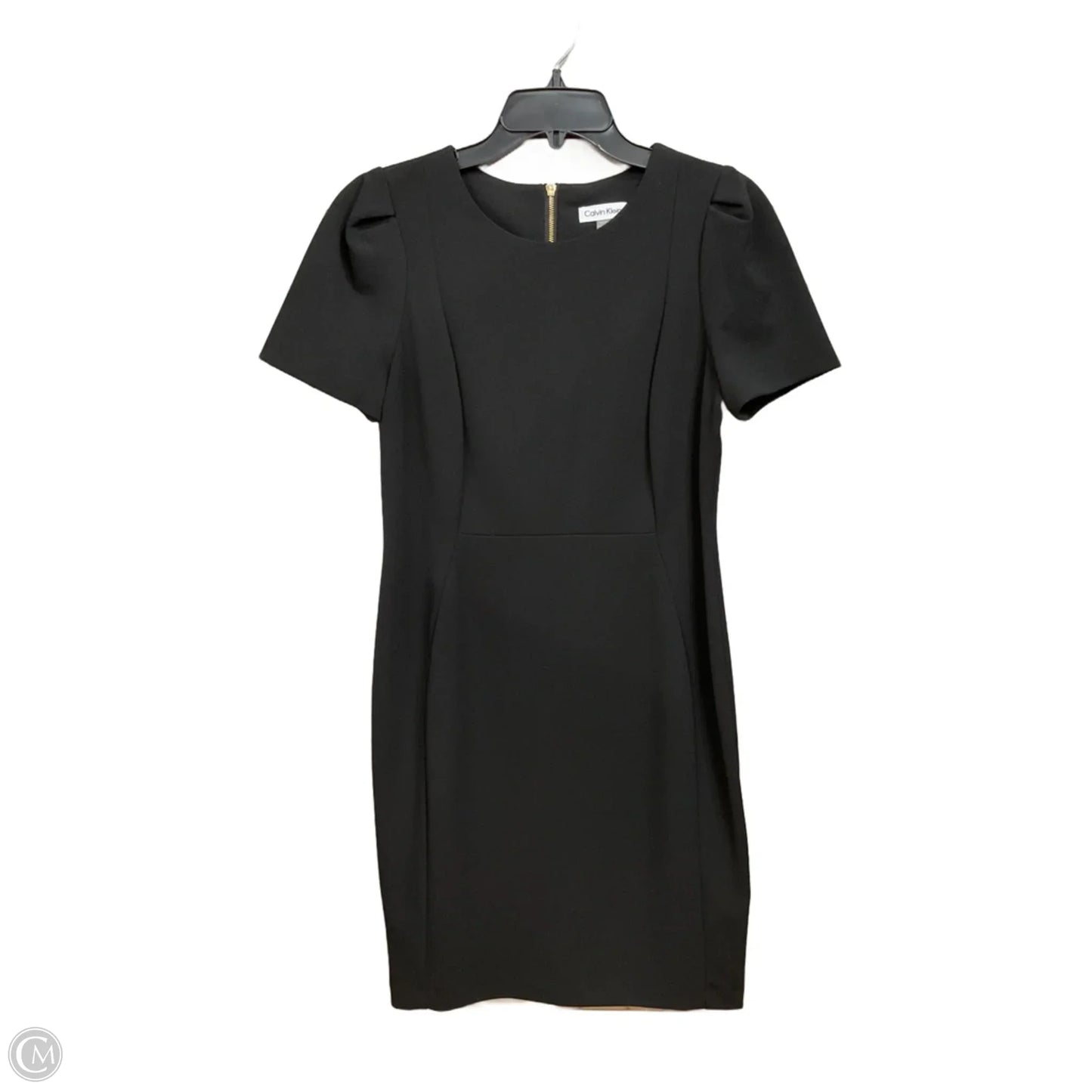 Dress Casual Short By Calvin Klein In Black, Size: L