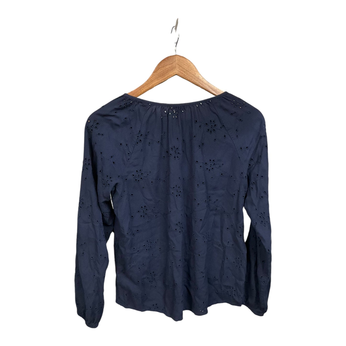 Top Long Sleeve By Sonoma In Navy, Size: S