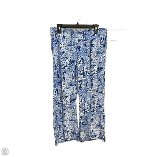 Pants Lounge By J. Jill In Paisley Print, Size: 10