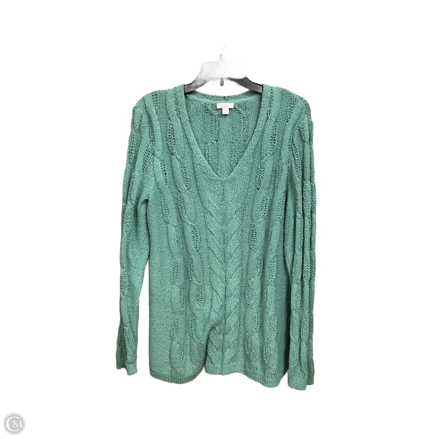 Sweater By J. Jill In Green, Size: L