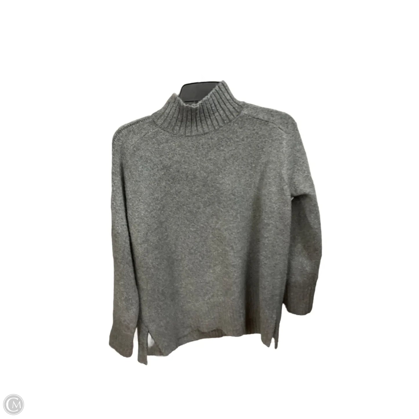 Sweater By Loft In Grey, Size: L