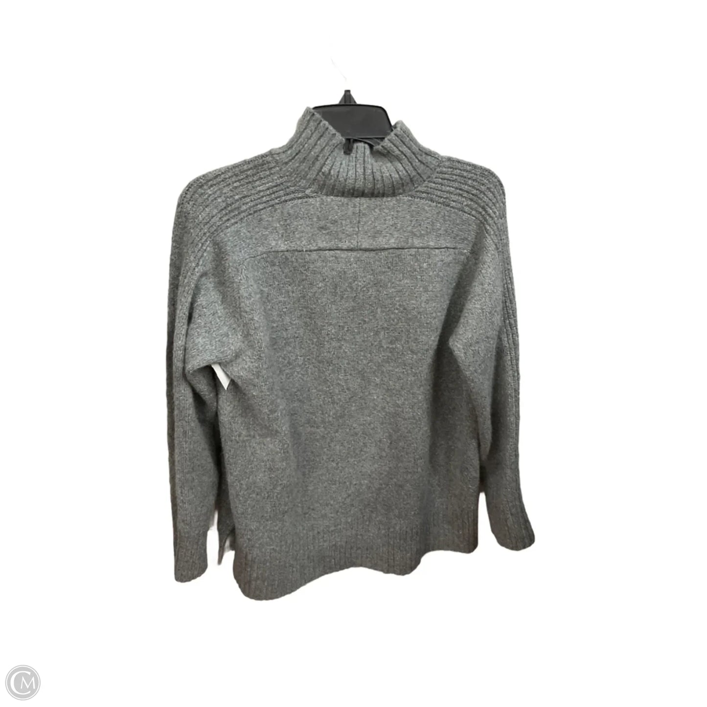 Sweater By Loft In Grey, Size: L