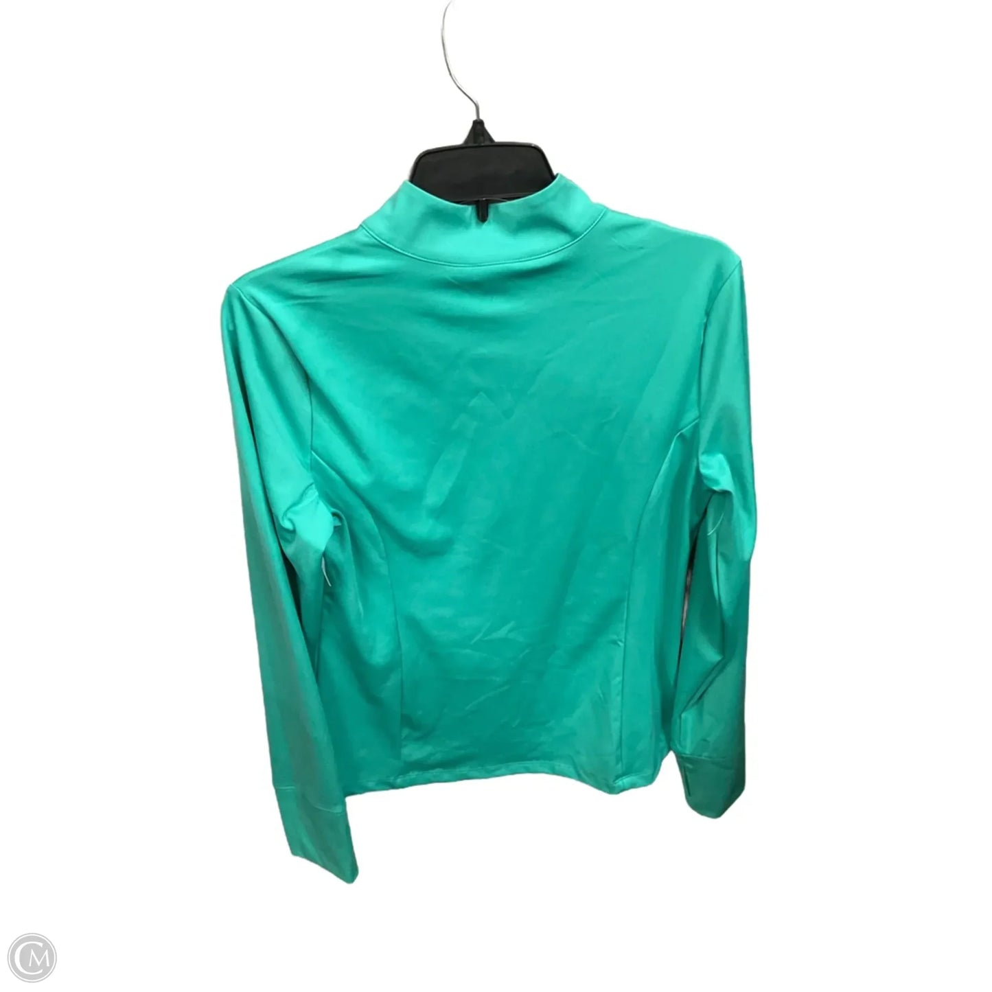 Athletic Top Long Sleeve Collar By Tommy Bahama In Green, Size: L