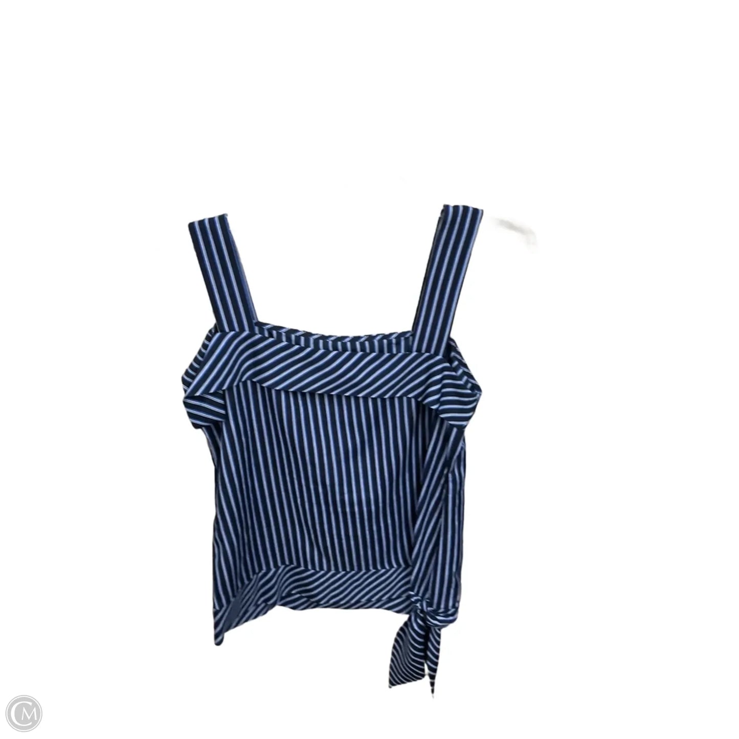 Top Sleeveless By Banana Republic In Striped Pattern, Size: Xs