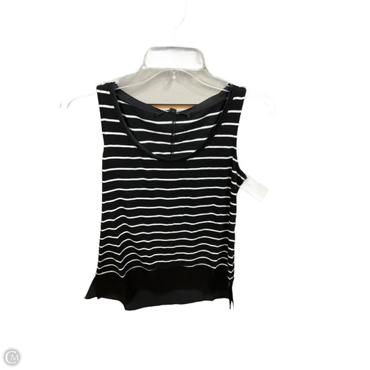 Top Sleeveless By White House Black Market In Striped Pattern, Size: Xxs