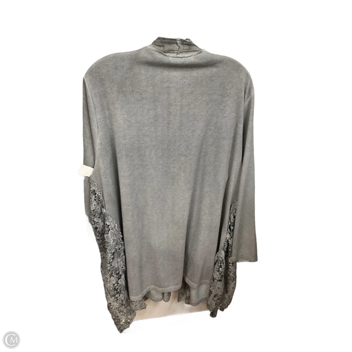 Cardigan By Simply Couture In Grey, Size: 1x