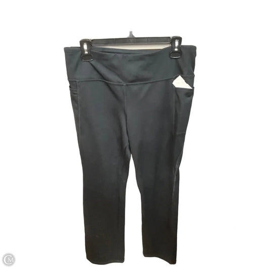Athletic Leggings By Jockey In Black, Size: L