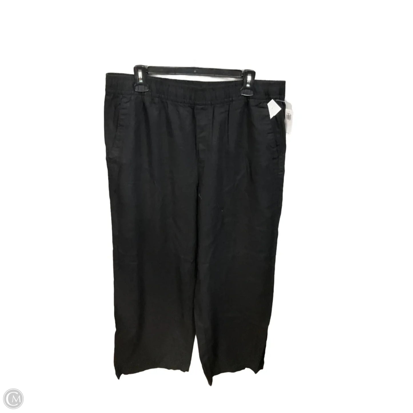 Pants Linen By Old Navy In Black, Size: 12