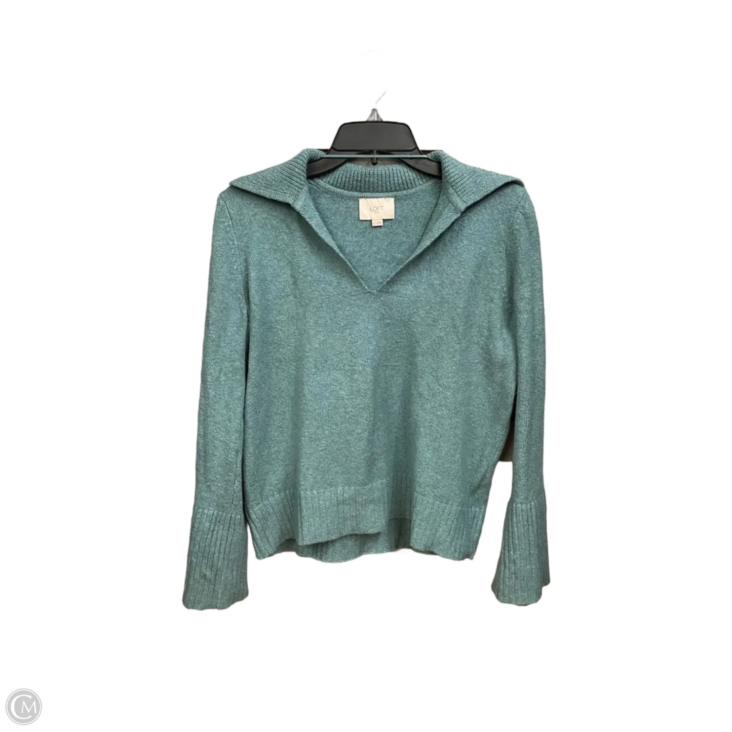 Sweater By Loft In Teal, Size: S