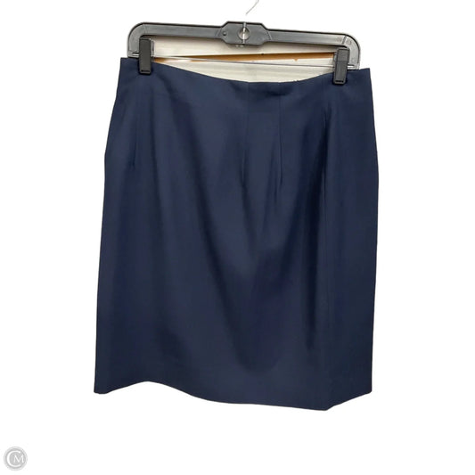 Skirt Mini & Short By Chaus In Navy, Size: 14