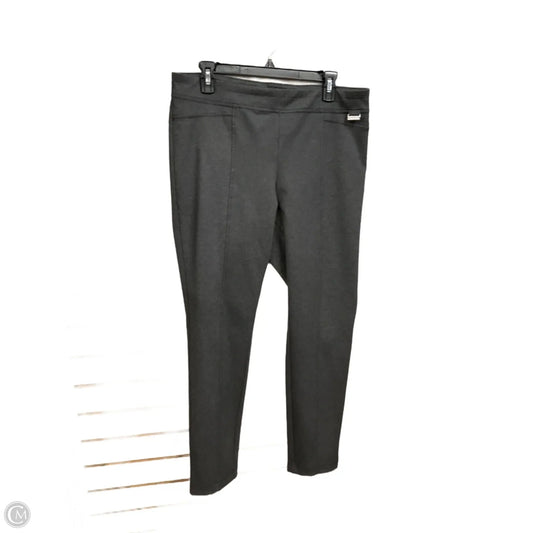 Pants Dress By Calvin Klein In Grey, Size: 12