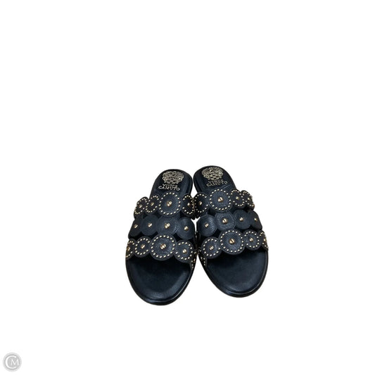 Sandals Flats By Vince Camuto In Black, Size: 7