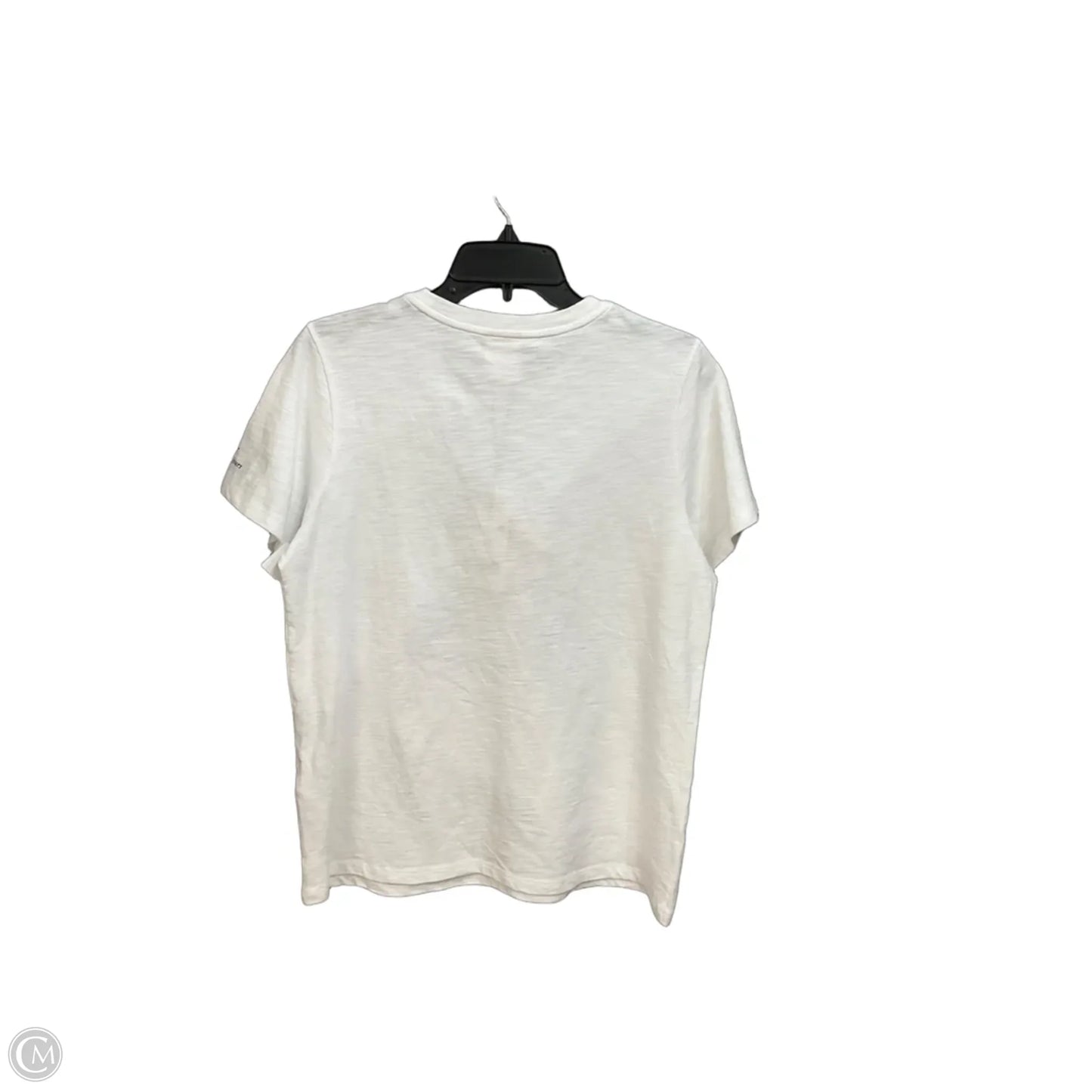 Top Short Sleeve By Cinq A Sept In White, Size: M