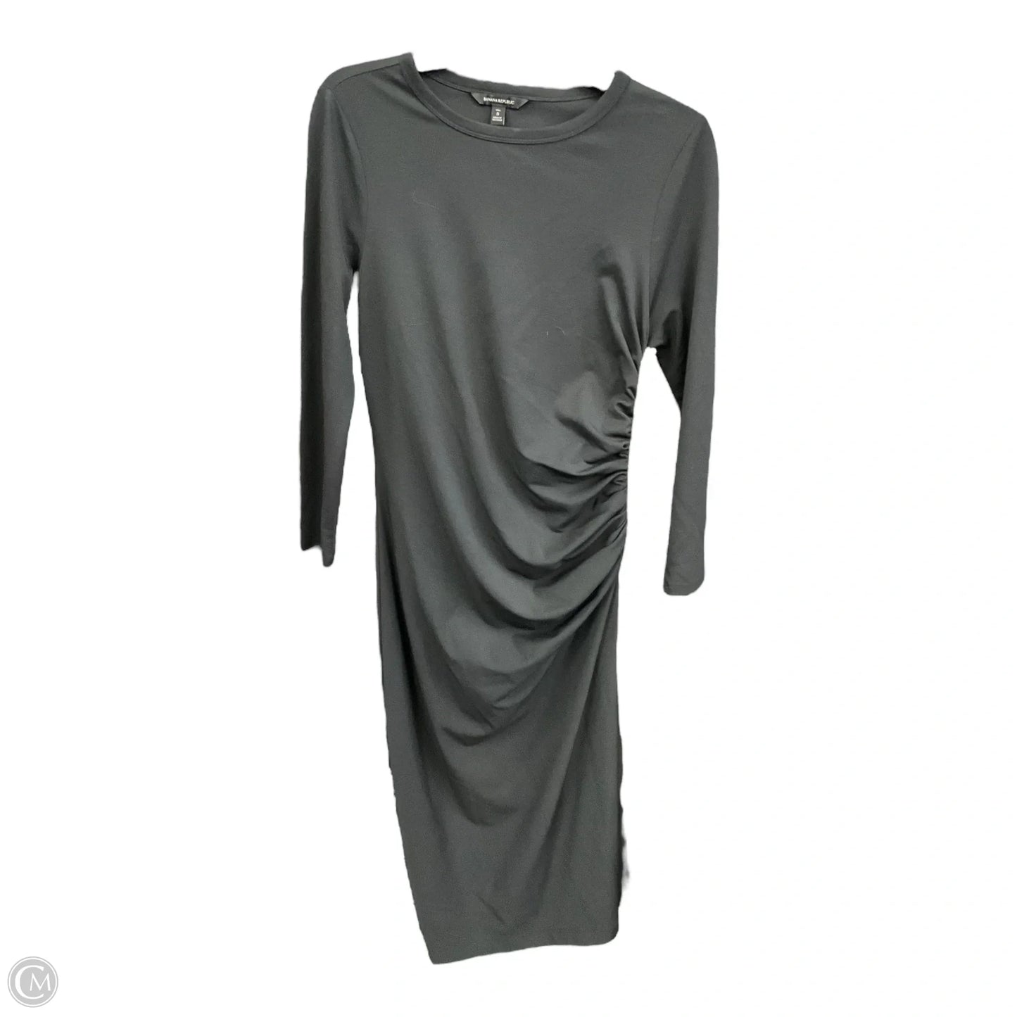 Dress Casual Maxi By Banana Republic In Black, Size: S