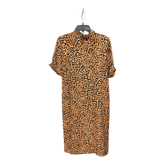 Animal Print Dress Casual Maxi Chicos, Size M