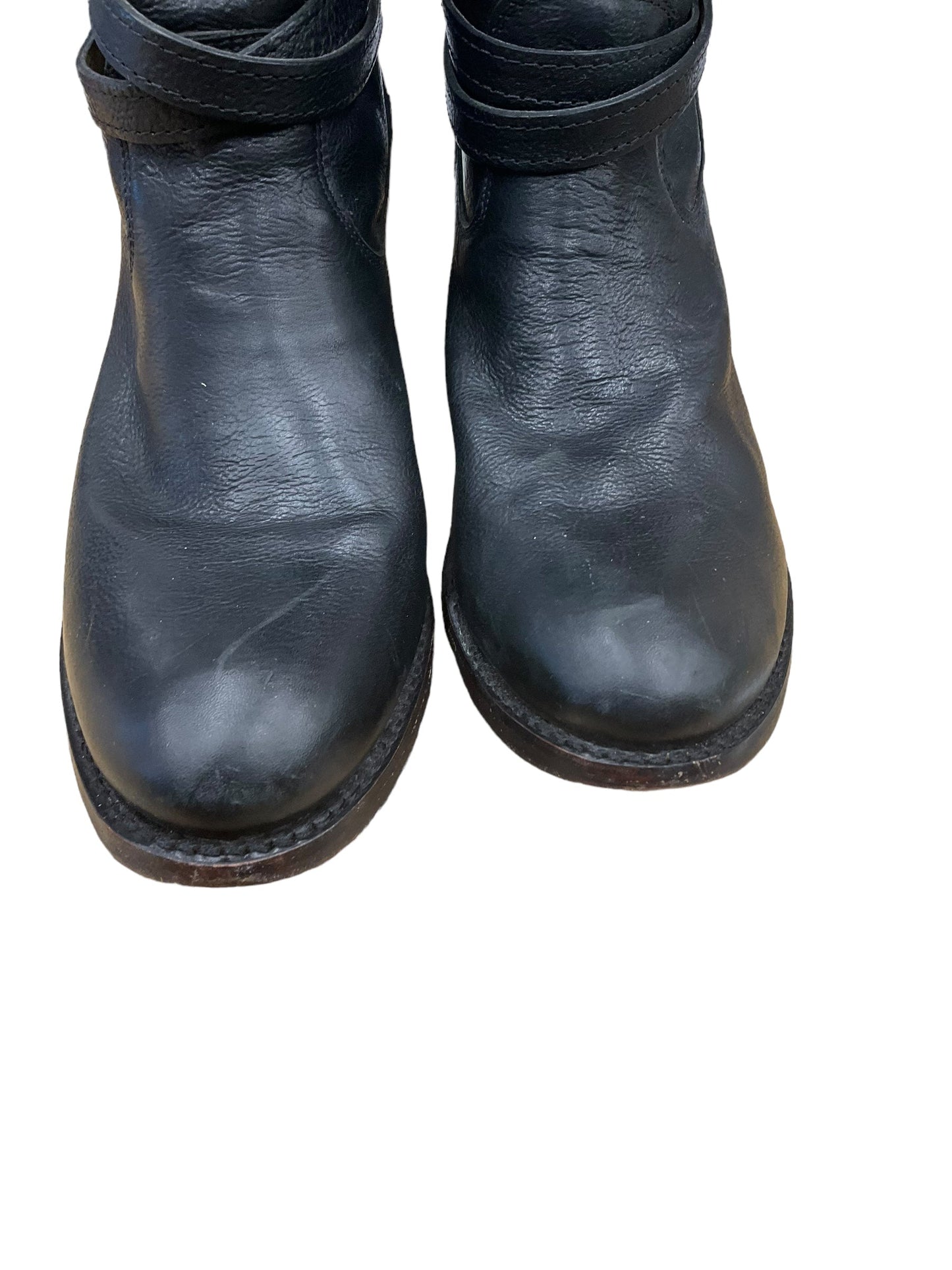 Black Boots Leather Frye, Size 11