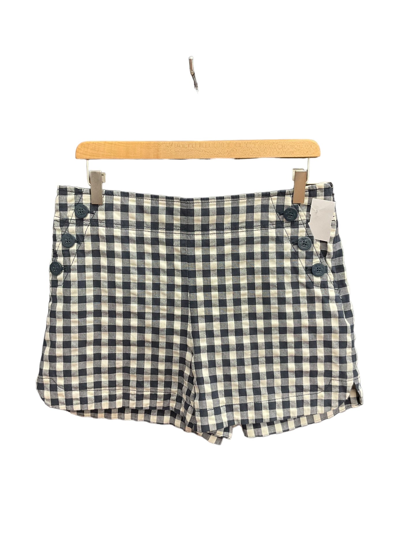 Plaid Pattern Shorts Loft, Size 8