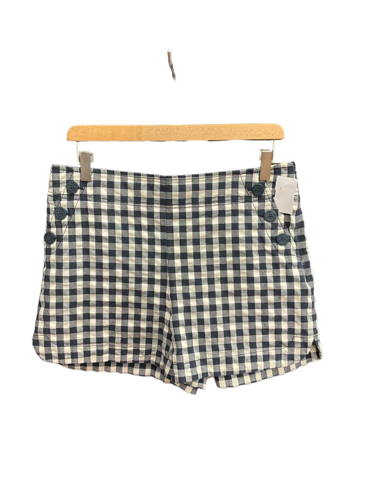 Plaid Pattern Shorts Loft, Size 8