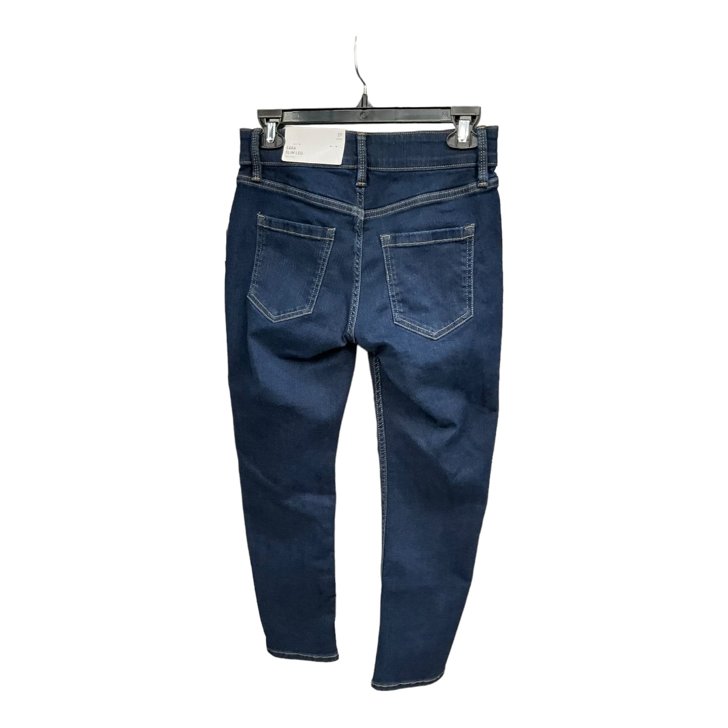 Blue Denim Jeans Straight Liz Claiborne, Size 2petite