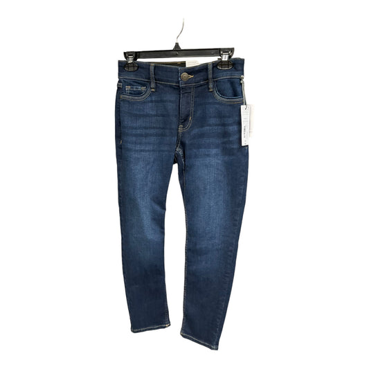 Blue Denim Jeans Straight Liz Claiborne, Size 2petite