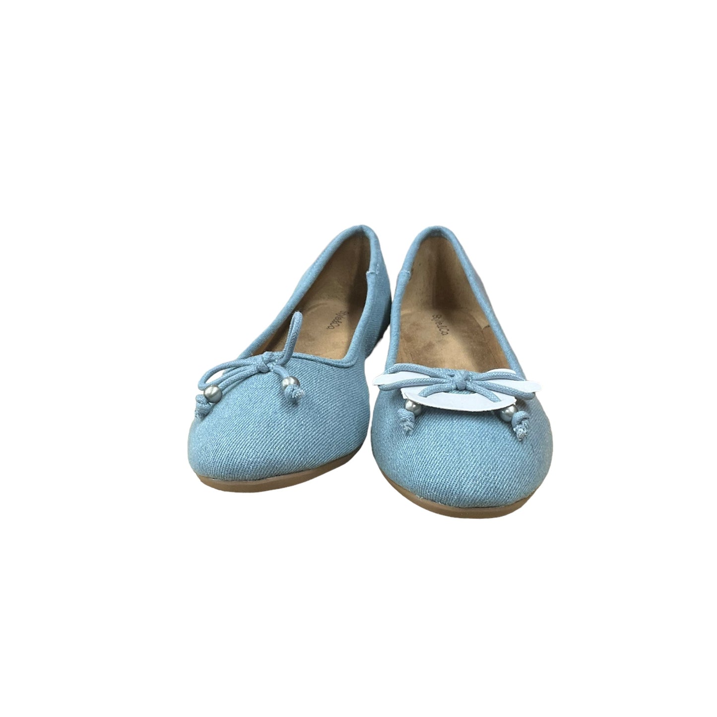 Blue Denim Shoes Flats Style And Company, Size 9