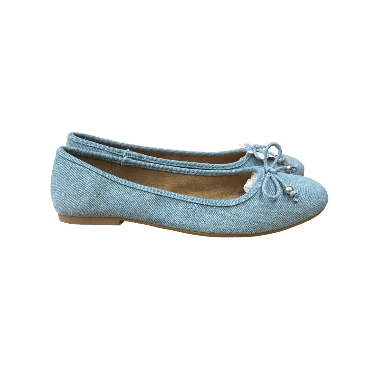 Blue Denim Shoes Flats Style And Company, Size 9
