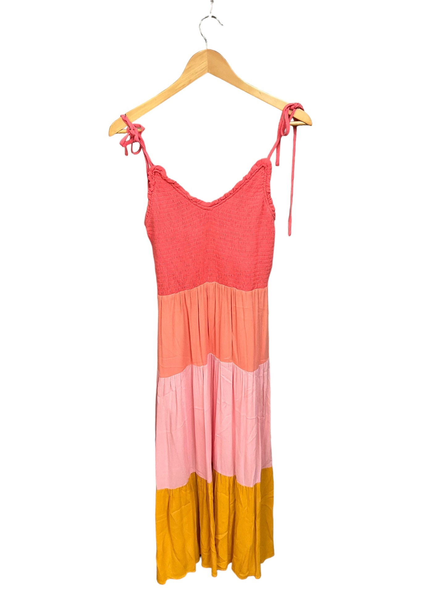 Multi-colored Dress Casual Maxi Cmc, Size L