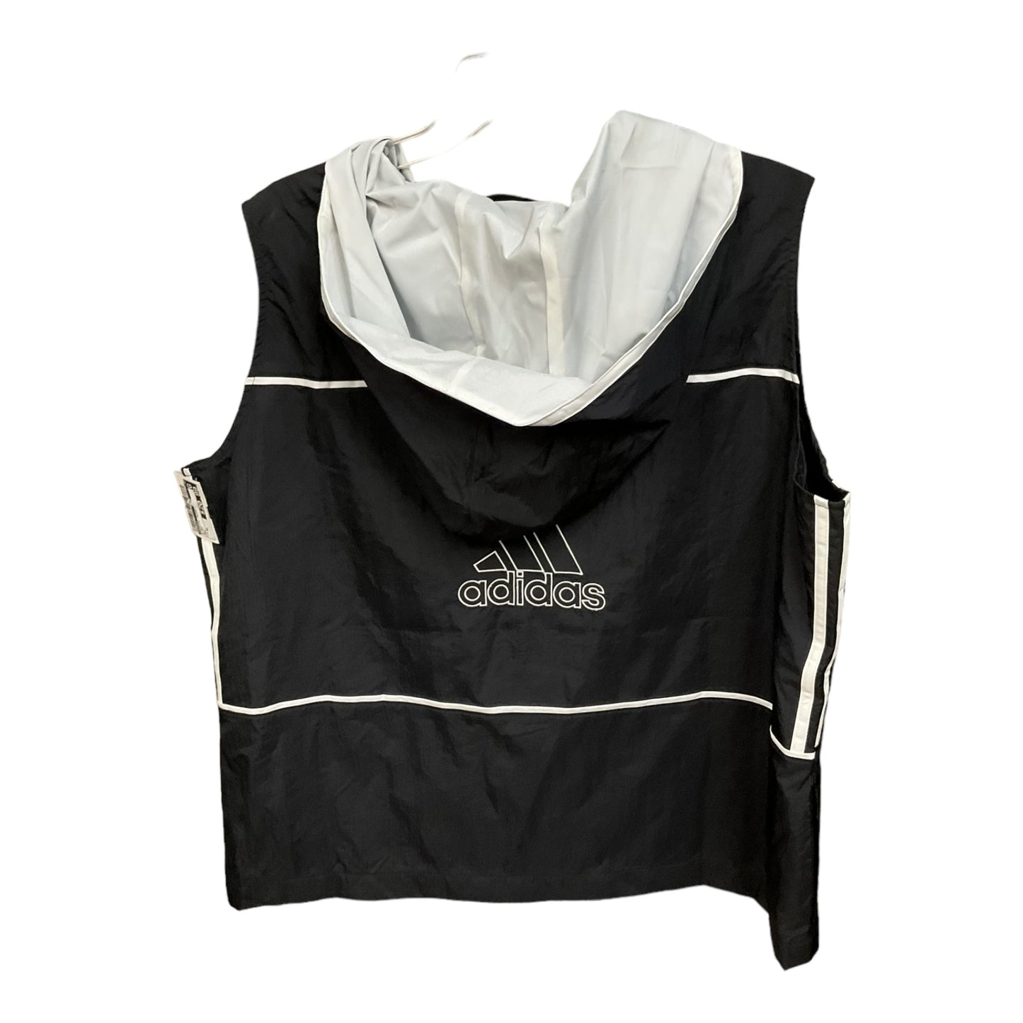 Black Athletic Jacket Adidas, Size Xl
