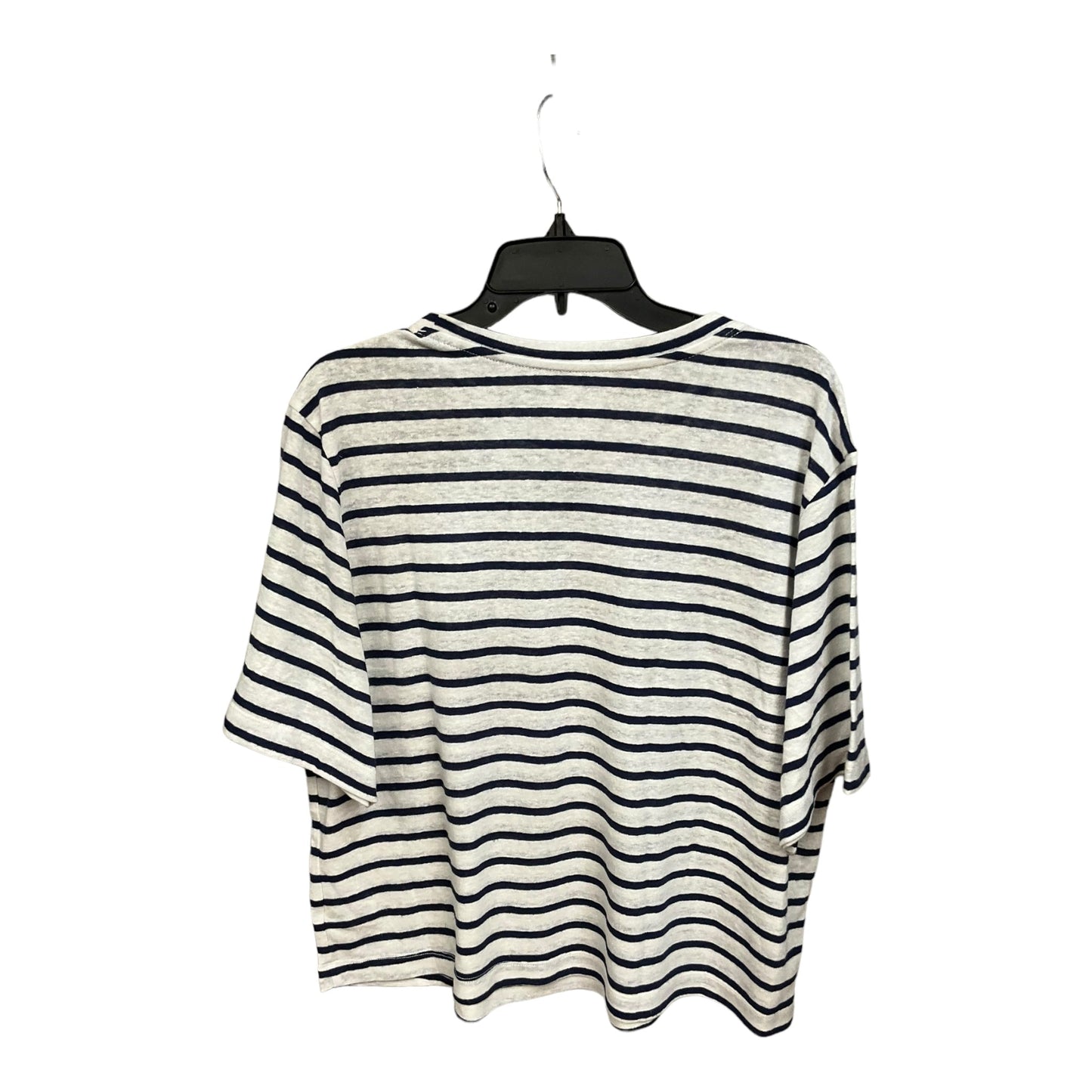 Striped Pattern Top Short Sleeve Universal Thread, Size Xxl