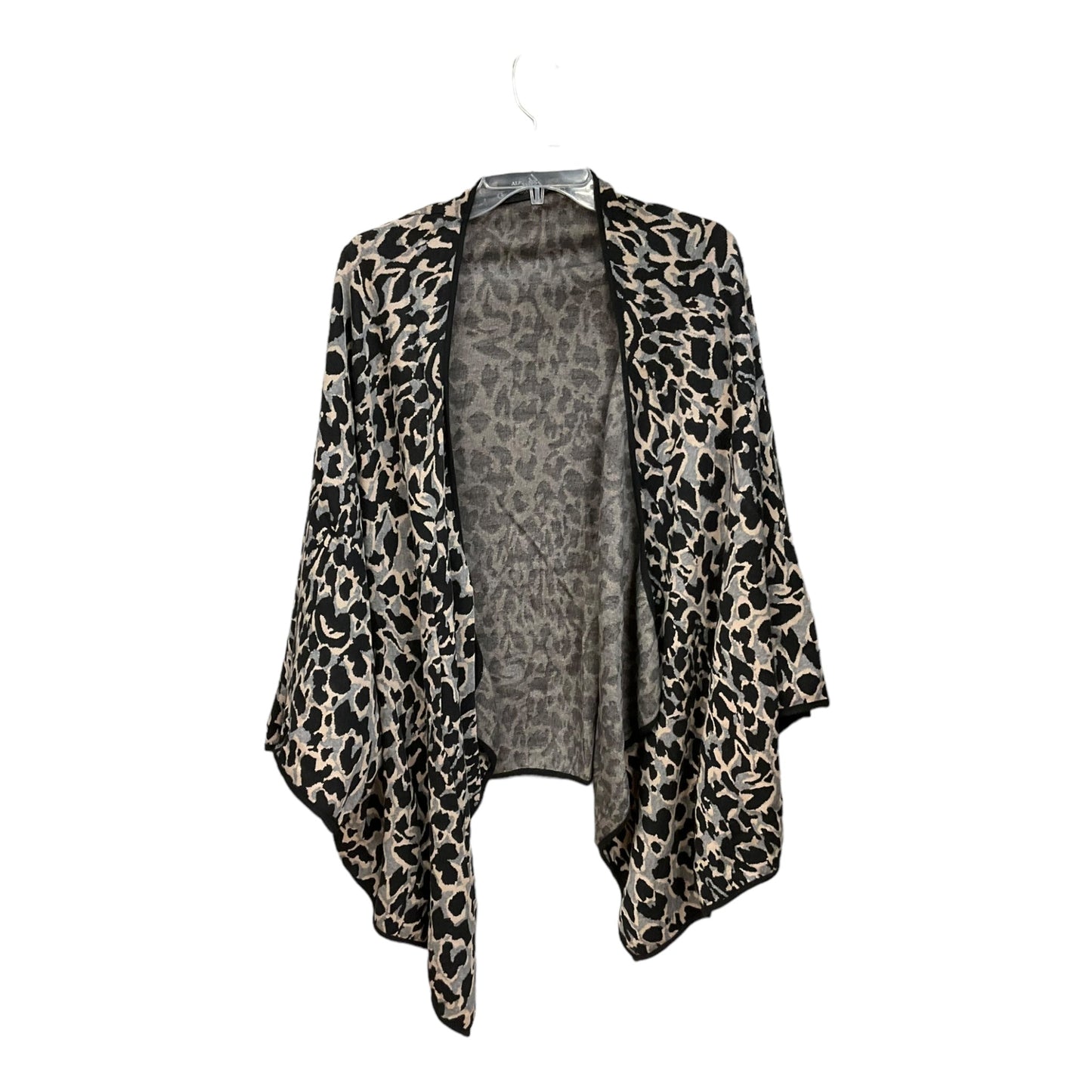 Animal Print Shawl Alfani, Size 3x