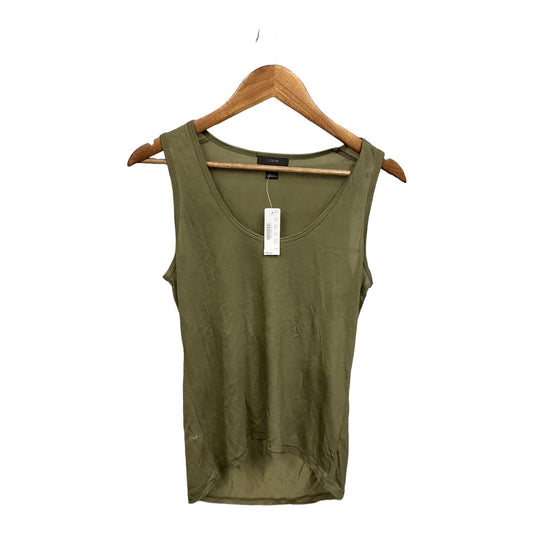 Tank Top By J. Crew In Green, Size: S