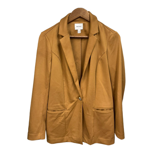 Blazer By Nine West Apparel In Tan, Size: M