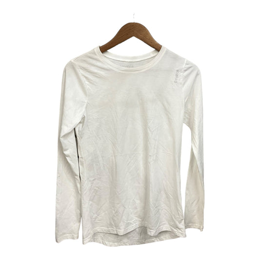 Top Long Sleeve Basic By Reebok In White, Size: S