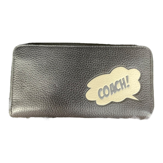 Wallet Designer By Coach, Size: Large