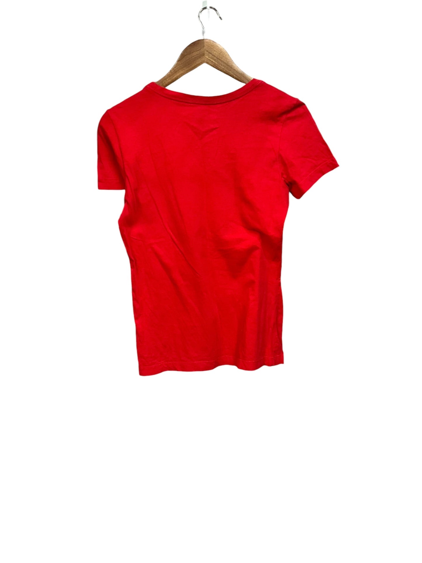 Top Short Sleeve Basic By Nike Apparel In Red, Size: M