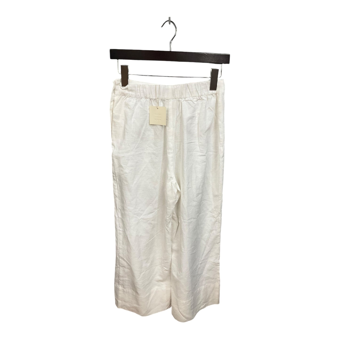 Pants Linen By Good Luck Gem In White, Size: 4