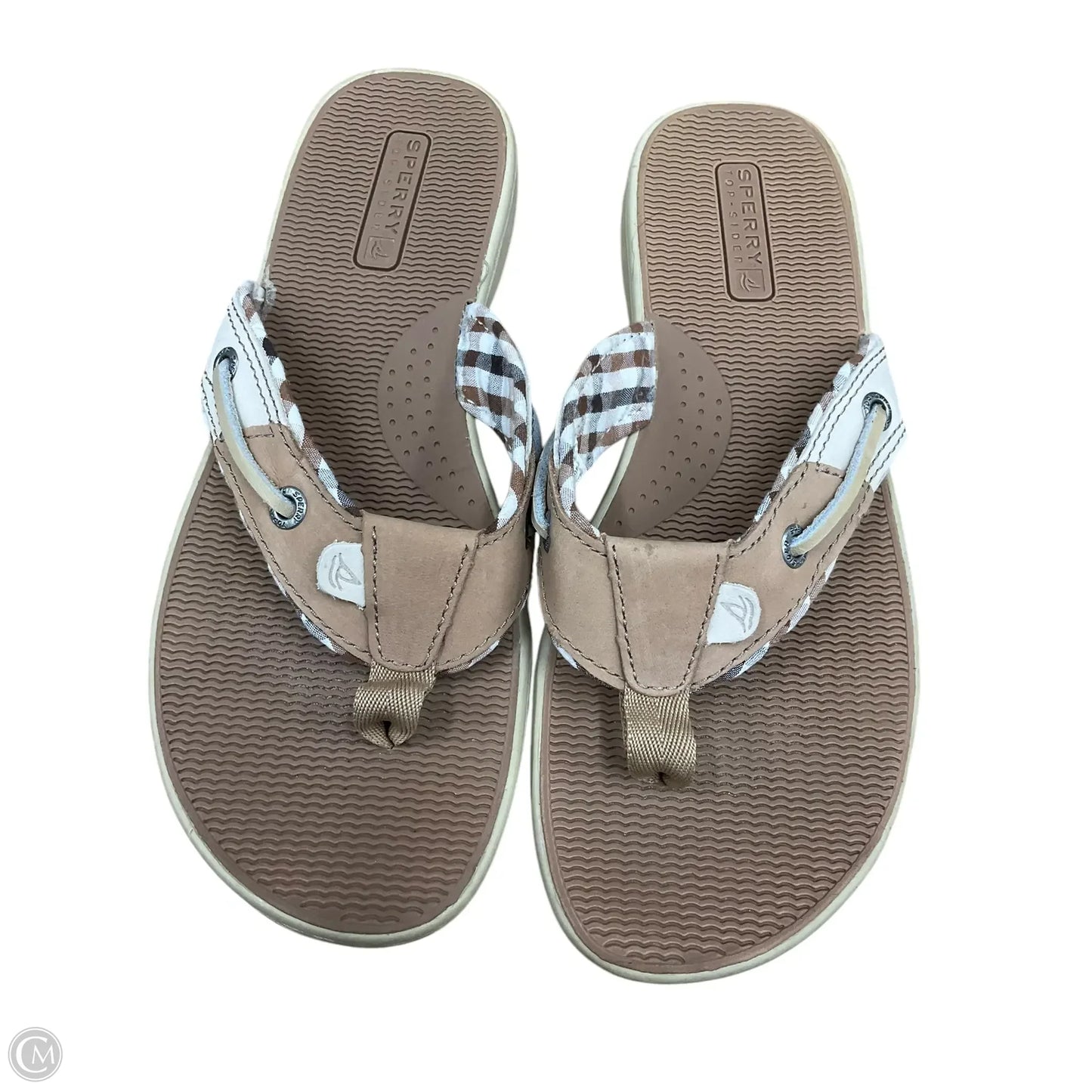 Sandals Flip Flops By Sperry In Brown, Size: 7