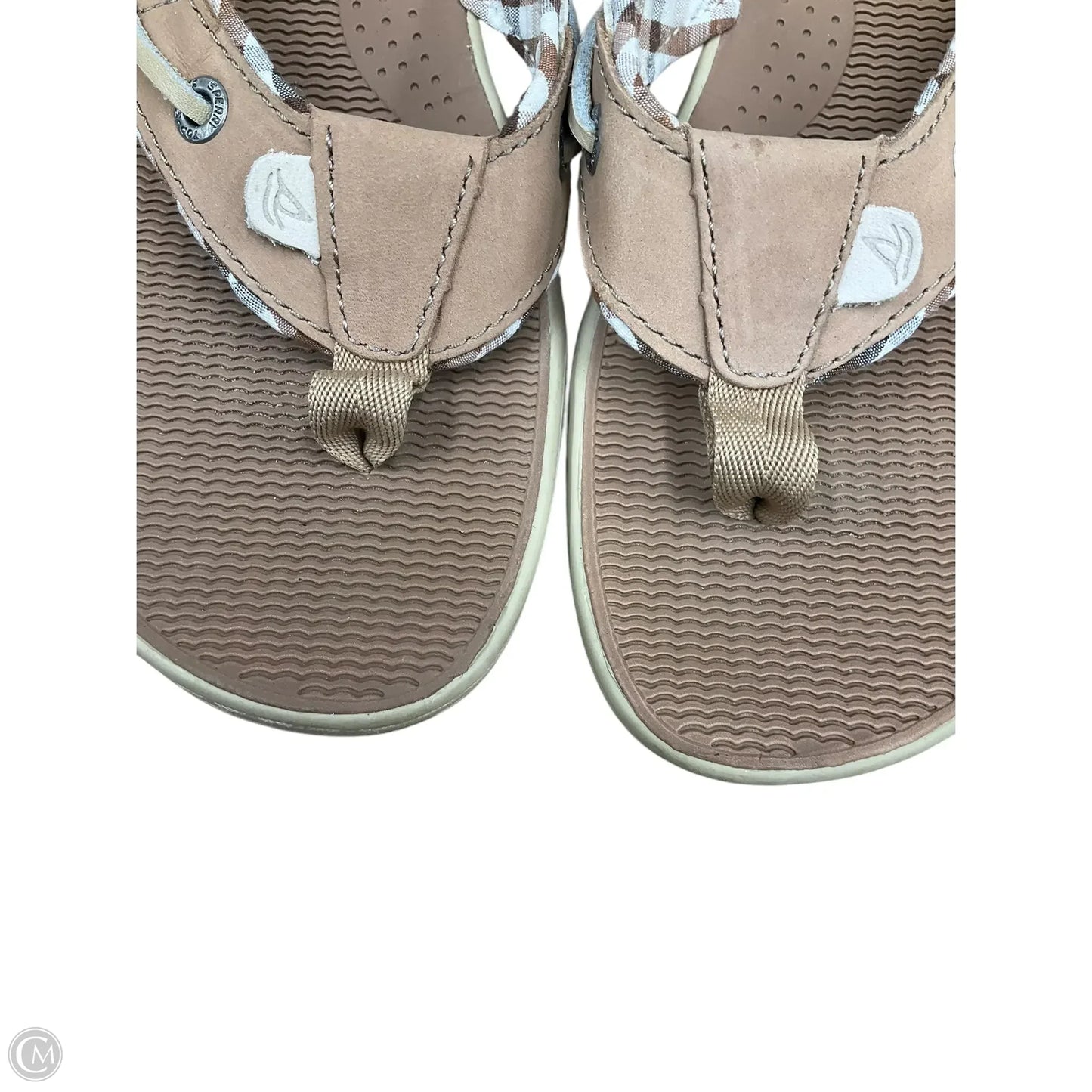 Sandals Flip Flops By Sperry In Brown, Size: 7