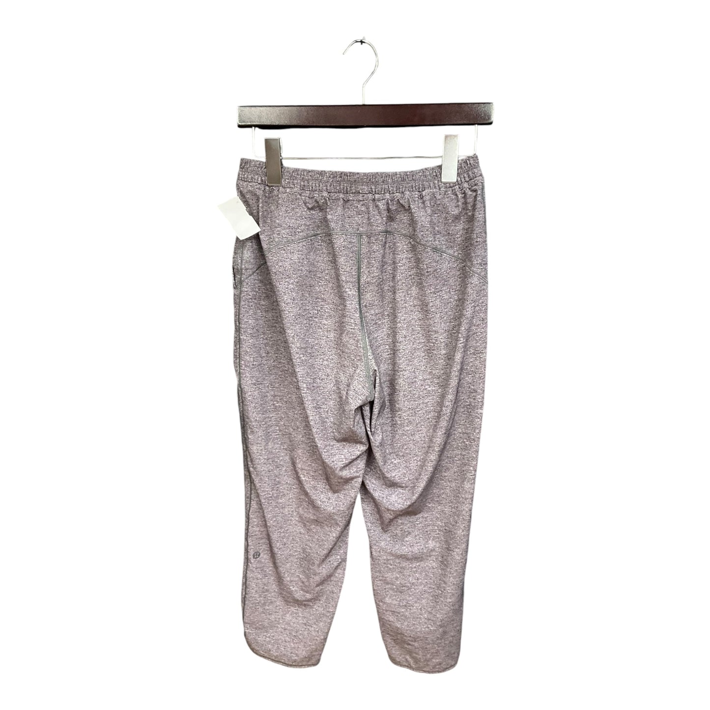 Athletic Capris By Lululemon In Grey, Size: S