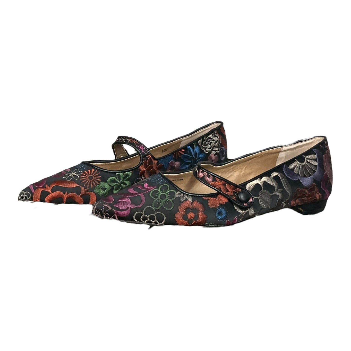 Shoes Flats By Tahari By Arthur Levine In Multi-colored, Size: 9.5