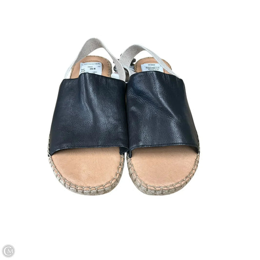 Sandals Flats By Born In Black, Size: 9