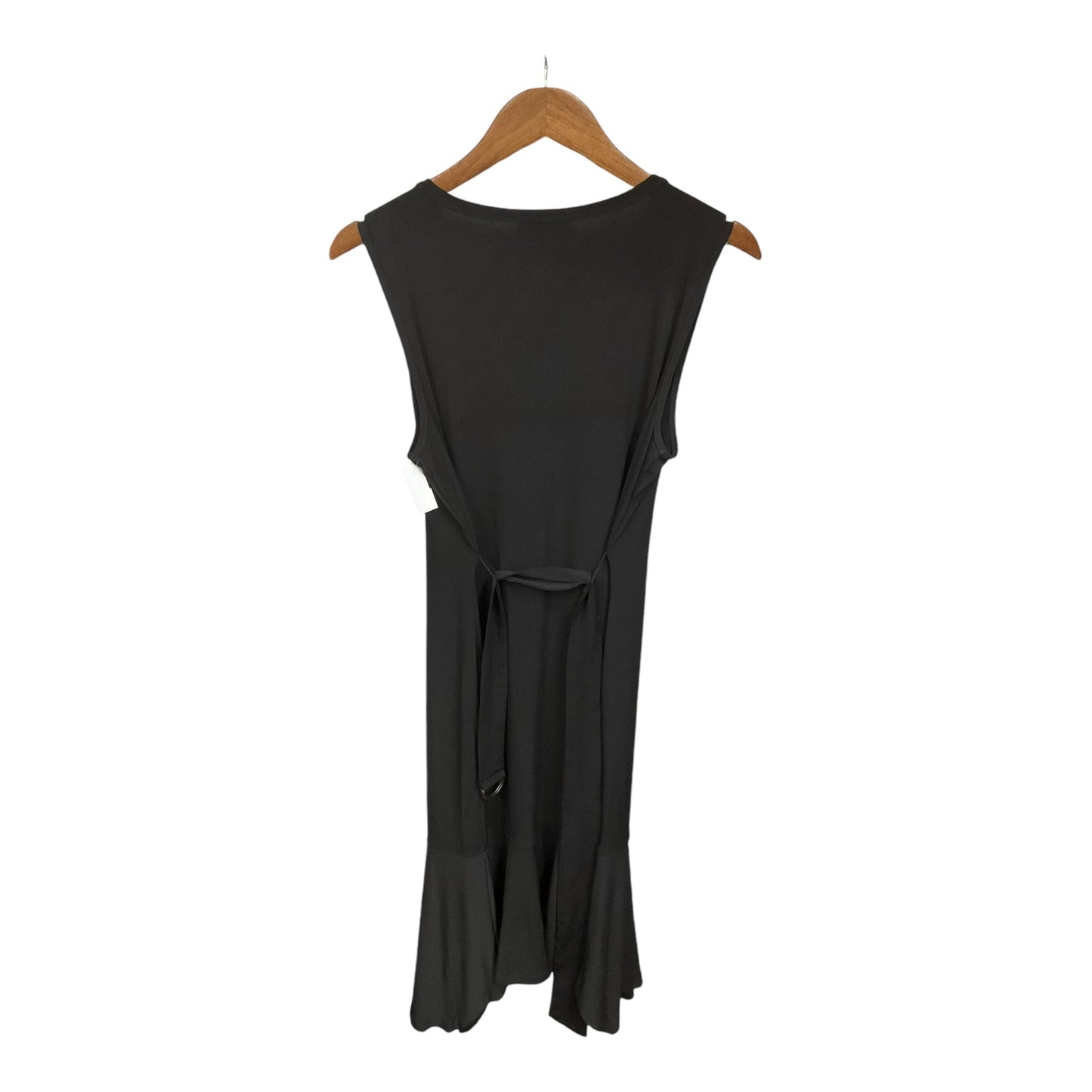 Dress Casual Midi By Karl Lagerfeld In Black, Size: L