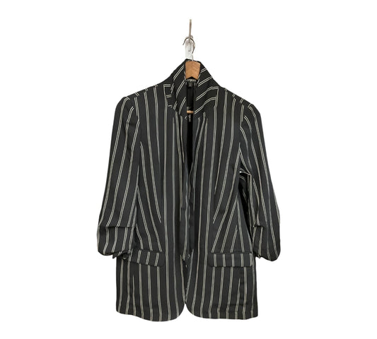 Blazer By Express In Striped Pattern, Size: L