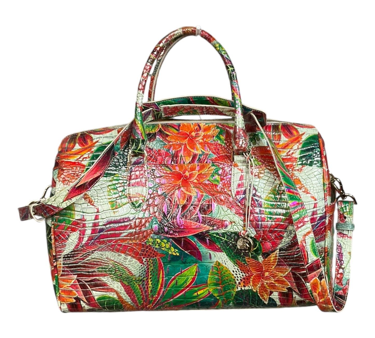 Duffle And Weekender Designer By Brahmin, Size: Medium