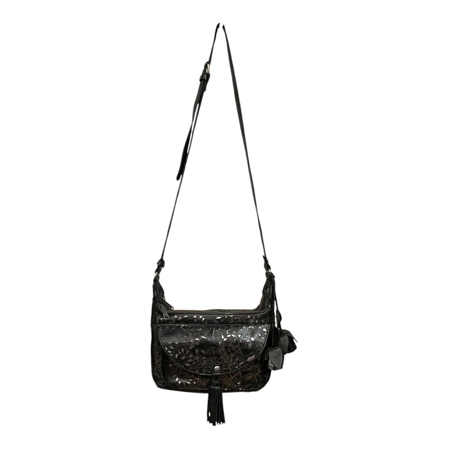 Crossbody Leather By Patricia Nash, Size: Medium