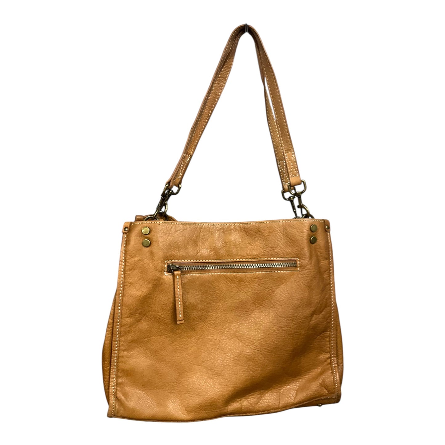 Handbag Leather By Cmc, Size: Large