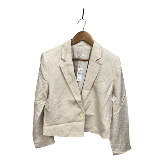 Blazer By Loft In Cream, Size: S