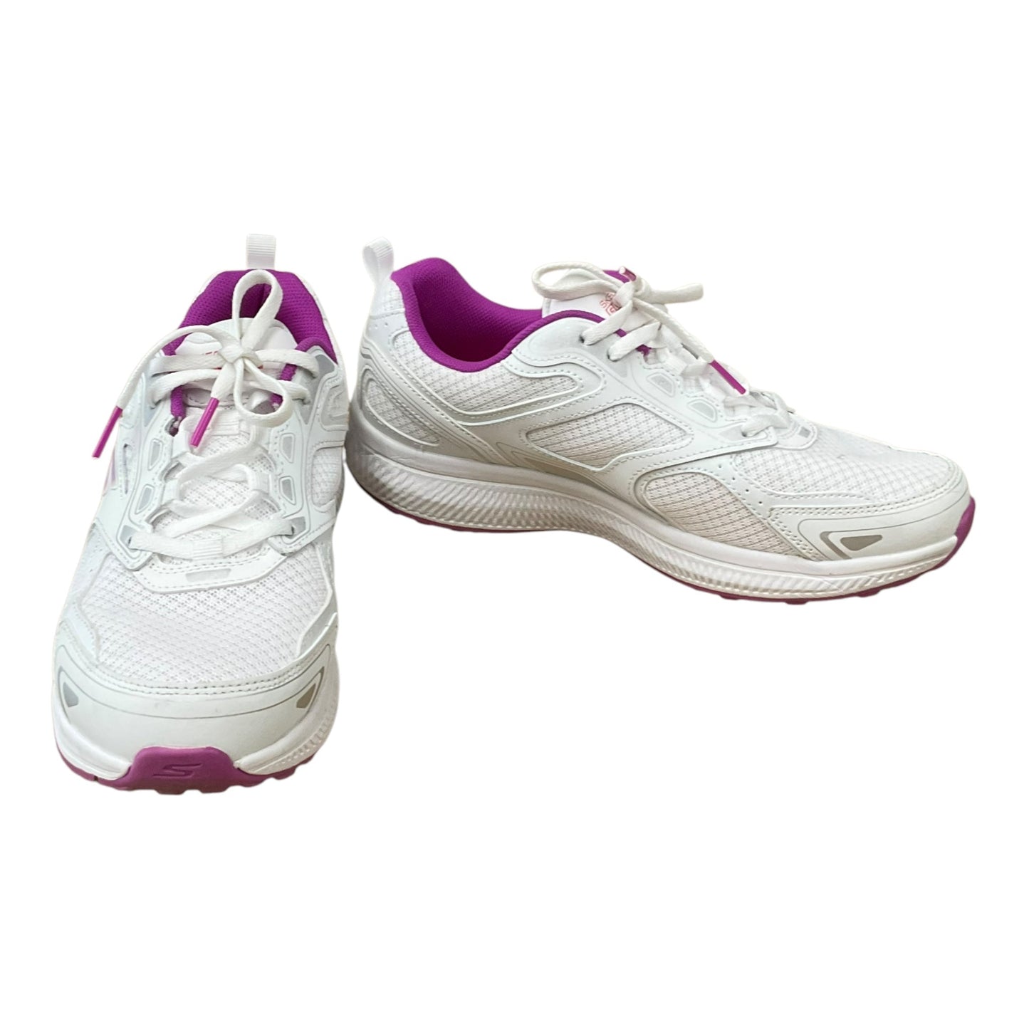 Shoes Athletic By Skechers In White, Size: 9